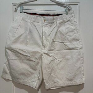 White Chino Men's Shorts